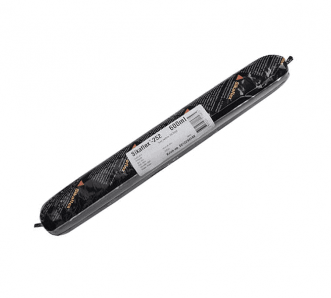 Sikaflex 252 nero sigillante per camper