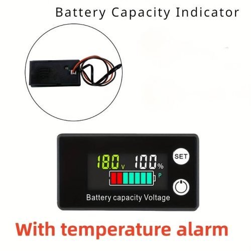 voltmetro digitale misuratore batteria 12V