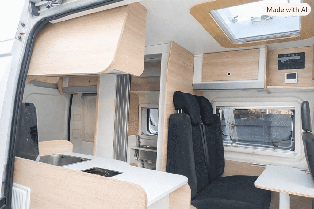 Kit mobili fai da te doppio letto Ducato